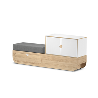 Pukeutumispenkki L, tammi