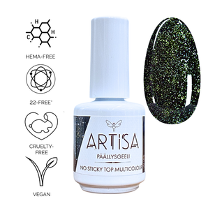 Top Gel - ARTISA - No Sticky Top Multicolour