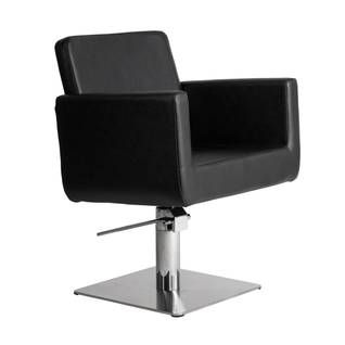 Styling Chair - Square Base - Black - Chic Q