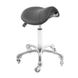 Saddle-shaped stool - black - ACTION