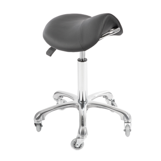 Saddle-shaped stool - black - ACTION