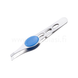 Eyebrow Tweezers - Blue - 1pc