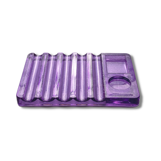 Brush or Tweezers Holder - horizontal - Purple