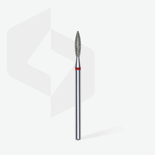 Timanttiterä - Staleks EXPERT - liekki - punainen - 2,3 mm/10mm