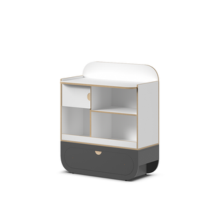 Ikon Vastaanottotiski S, harmaa