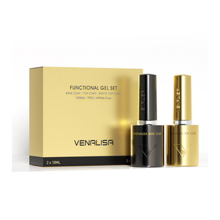 Base and Top Coat Set (2BT) – VENALISA – 2x10ml