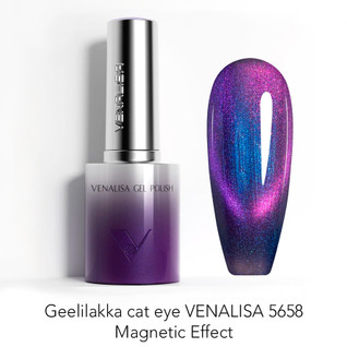 VENALISA Cat Eye geelilakka 5658 – Magneettinen efekti