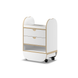 Ikon Trolley with drawer, white
