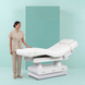 WEELKO POST spa treatment table – 4 motors, white