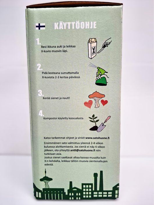 Grow Kit (itiötön osterivinokas)