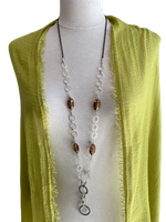 Avainnauha ruskea ovaali