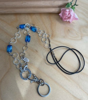 Avainnauha,sininen suorakaide