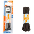 Ringpoint 120 cm shoelaces - thick round black