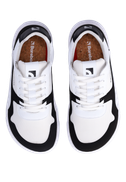Barebarics ZING Barefoot Sneakers - White & Black
