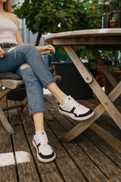 Barebarics ZING Barefoot Sneakers - White & Black