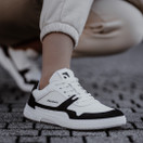 Barebarics ZING Barefoot Sneakers - White & Black