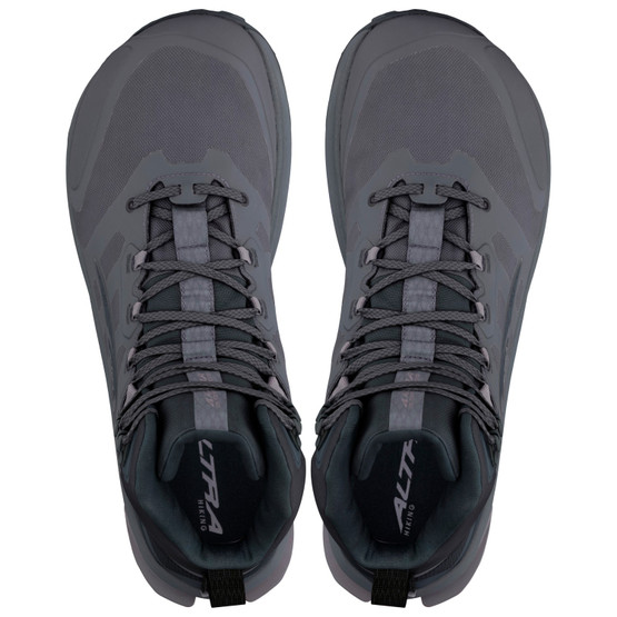 Altra Lone Peak 9 WATERPROOF Mid Man - Black/Gray