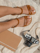 Be Lenka Summer paljasjalkasandaalit - ruskea