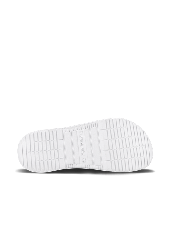 Barebarics Zing Barefoot Sneakers - White & Black - Leather