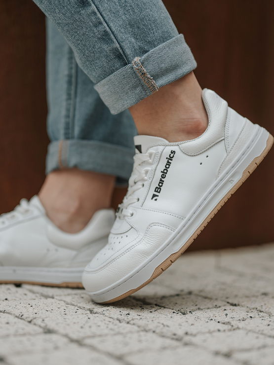 Barebarics WAVE Barefoot Sneakers - All White
