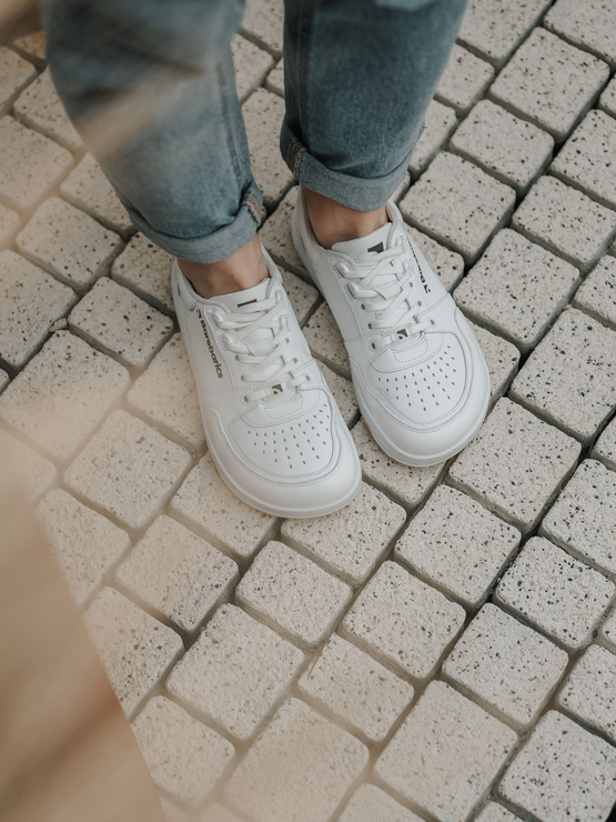 Barebarics WAVE Barefoot Sneakers - All White