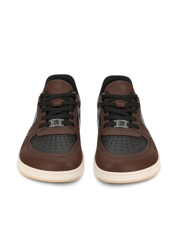 Barebarics WAVE Barefoot Sneakers - Black & Dark Brown