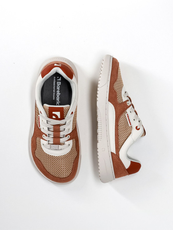 Barebarics ZING FRESH Barefoot Sneakers - Terracotta