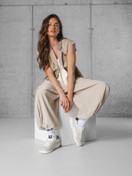 Barebarics ZING FRESH Barefoot Sneakers - White & Beige