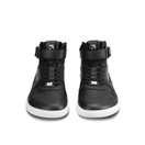 Barebarics ZING Barefoot Sneakers - High Top - Black & White - Leather