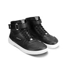 Barebarics ZING Barefoot Sneakers - High Top - Black & White - Leather