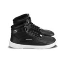 Barebarics ZING Barefoot Sneakers - High Top - Black & White - Leather