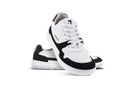 Barebarics ZING Barefoot Sneakers - White & Black