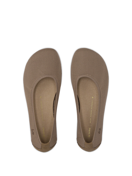 Be Lenka Delight Barefoot Ballet Flats - Biscuit Brown