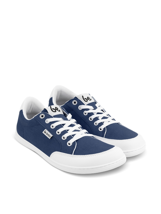 Be Lenka Rebound Barefoot Sneakers - Dark Blue & White