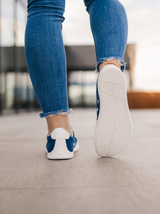 Be Lenka Rebound Barefoot Sneakers - Dark Blue & White