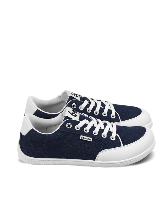 Be Lenka Rebound Barefoot Sneakers - Denim Dark Blue