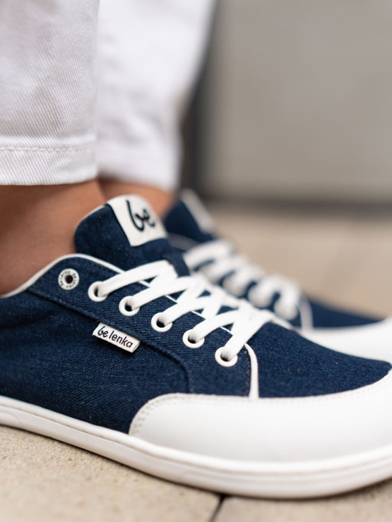 Be Lenka Rebound Barefoot Sneakers - Denim Dark Blue