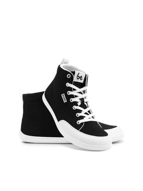 Be Lenka Rebound Barefoot Sneakers - High Top - Black & White