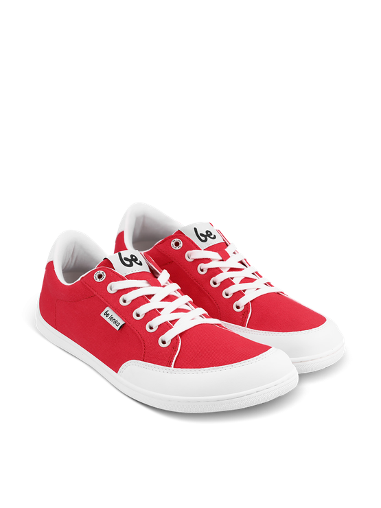 Be Lenka Rebound Barefoot Sneakers - Red & White