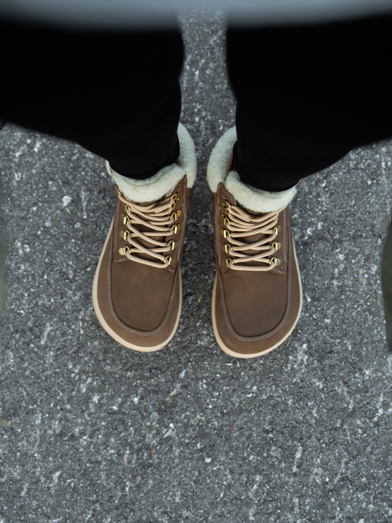 Be Lenka Olivia paljasjalkakengät - pähkinänruskea