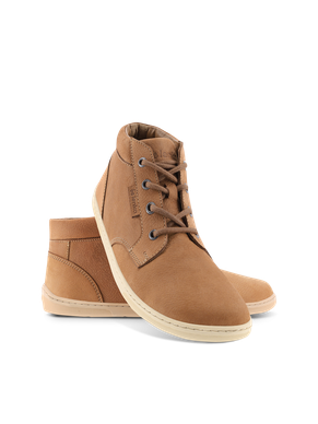 Be Lenka Synergy Barefoot Shoes - Cognac & Beige