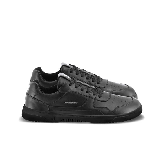 Barebarics Zing Barefoot Sneakers - All Black - Leather