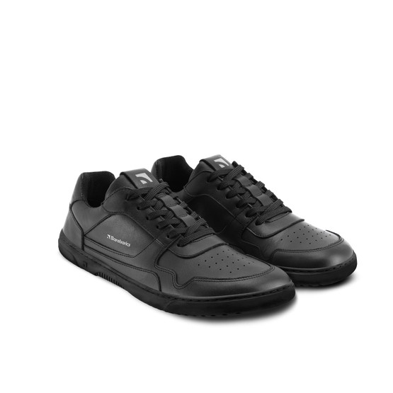 Barebarics Zing Barefoot Sneakers - All Black - Leather