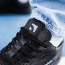 Barebarics ZING paljasjalkatennarit - musta - nahka