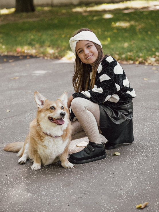 Be Lenka ELIO KIDS - lasten välikausikengät - musta