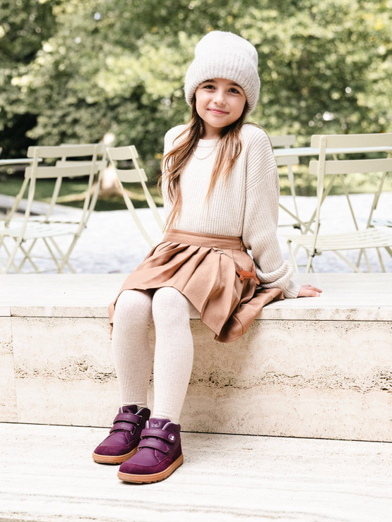 Be Lenka ELIO KIDS - lasten välikausikengät - viininpunainen