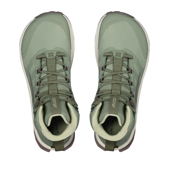 Altra Lone Peak 9 WATERPROOF Mid Woman - oliivinvihreä