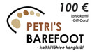 PETRI'S BAREFOOT Gift Card € 100