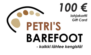 PETRI'S BAREFOOT Gift Card € 100