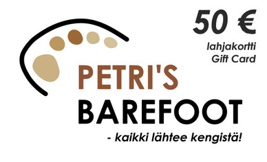 PETRI'S BAREFOOT Gift Card € 50